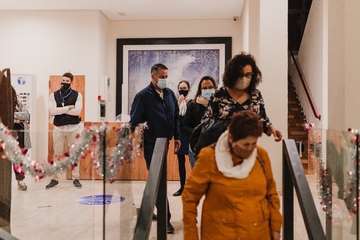 Espectáculo de la humorista y actriz Yanely Hernández en el Teatro de Telde/TA y Francisco Javier Santana.